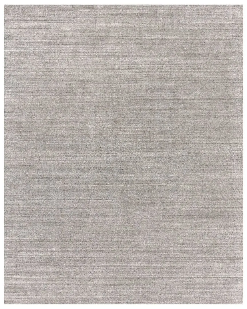 Sanctuary Hand-Loomed Rug - Gray, Wool and Bamboo Silk