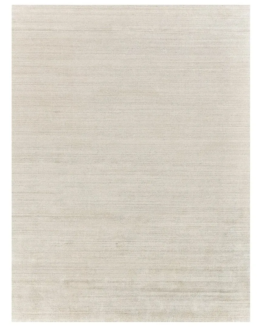 Sanctuary Hand-Loomed Rug - Tan, Wool and Bamboo Silk