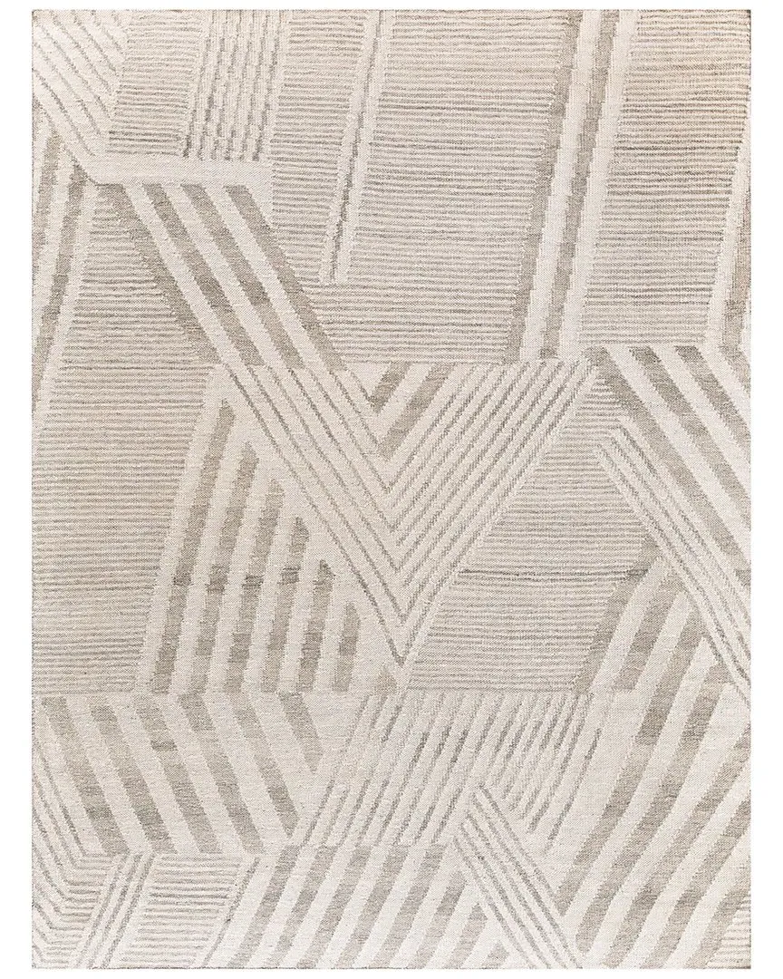 Scandinavian New Zealand Wool Area Rug - Grey