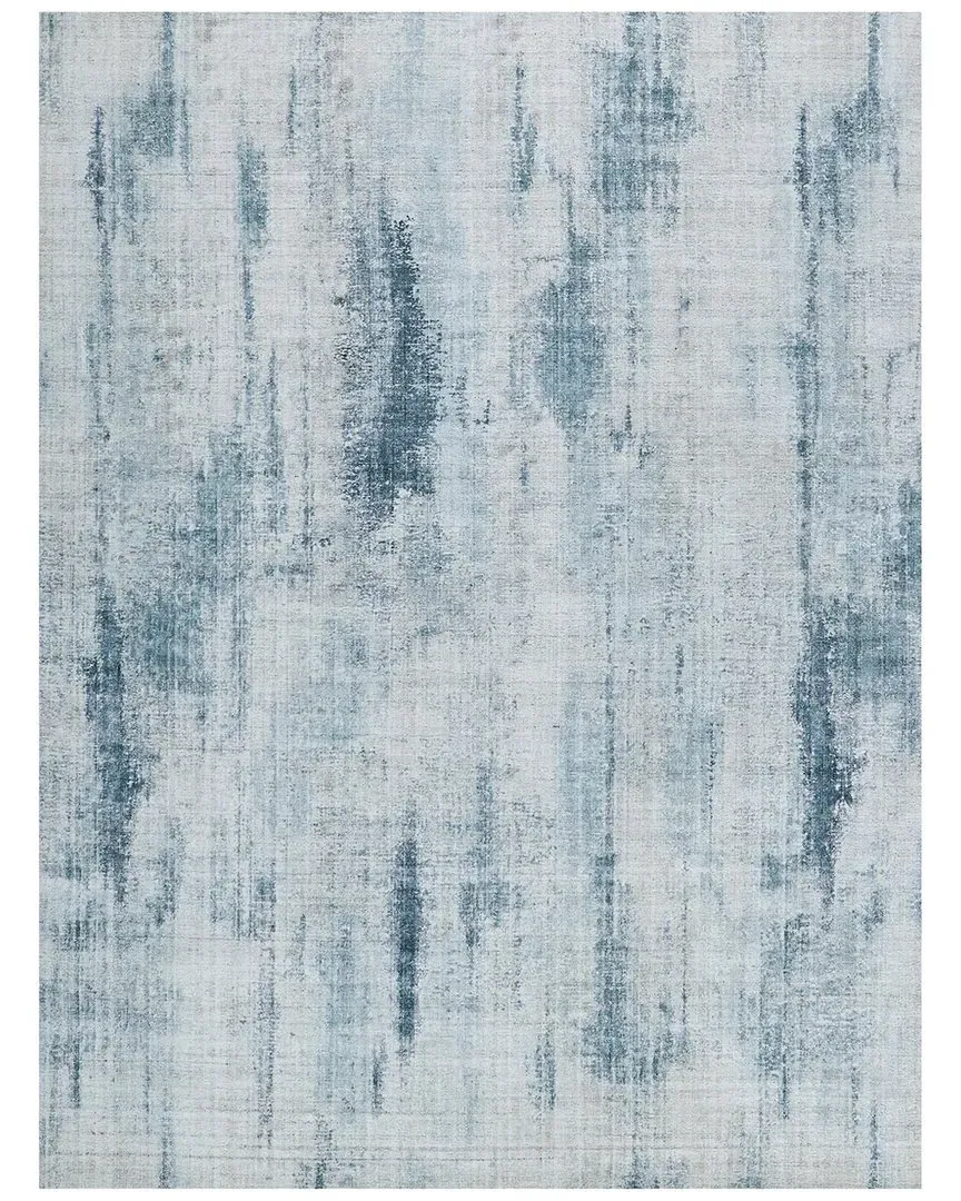 Stone Wash Gazni Area Rug Hand-Loomed - Blue, Wool