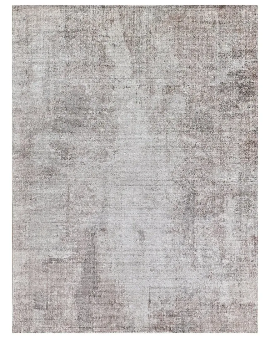 Stone Wash Gazni Area Rug Hand-Loomed - Silver, Wool