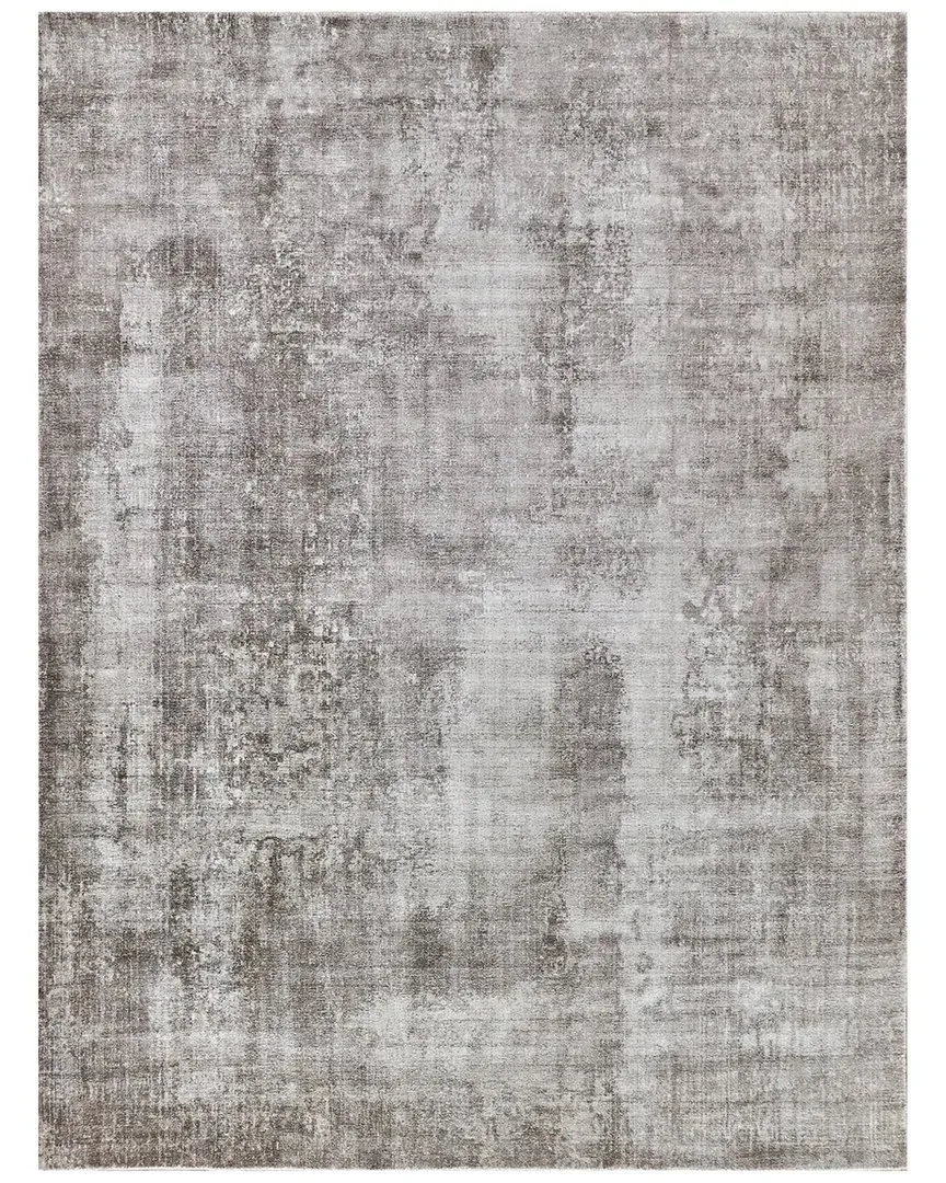 Stone Wash Gazni Area Rug Hand-Loomed - Taupe, Wool