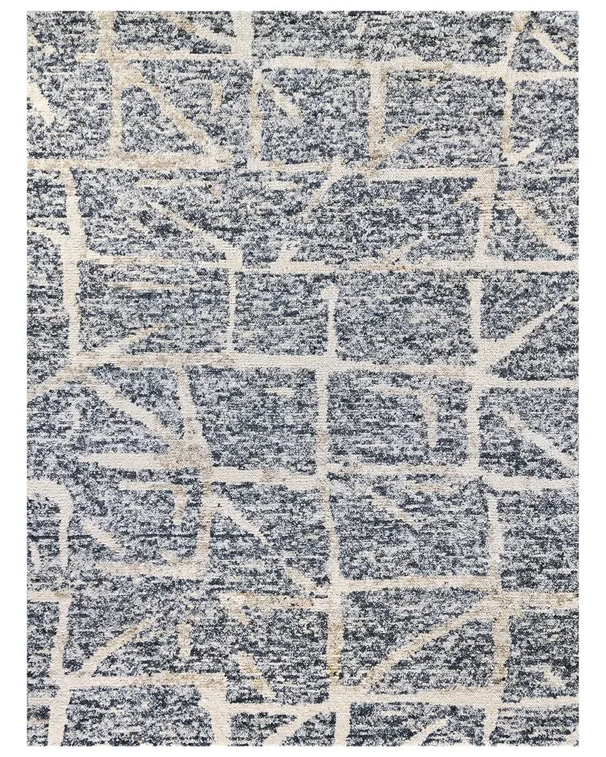 Tahoe Hand Knotted Area Rug - Grey, Wool