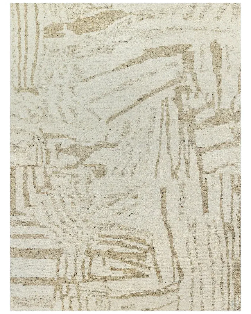 Tahoe Hand Knotted Area Rug - Ivory, Wool