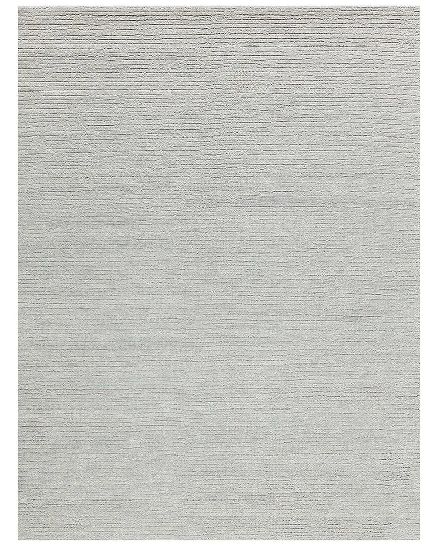 Urth New Zealand Wool Area Rug - Silver