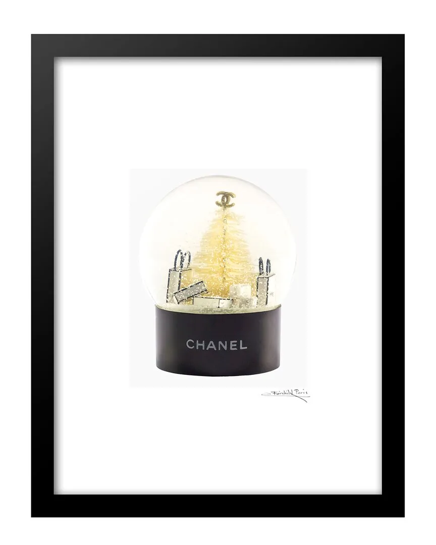 Chanel Holiday Snow Globe Wall Art image