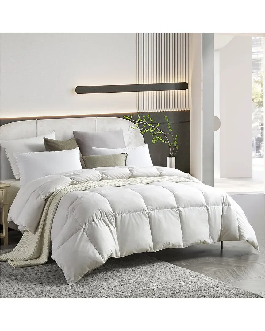 Organic All Seasons Down Comforter - White image