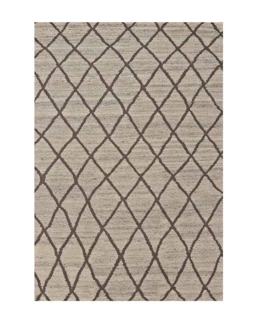 Barbary Hand-Knotted Rug - Natural, Wool