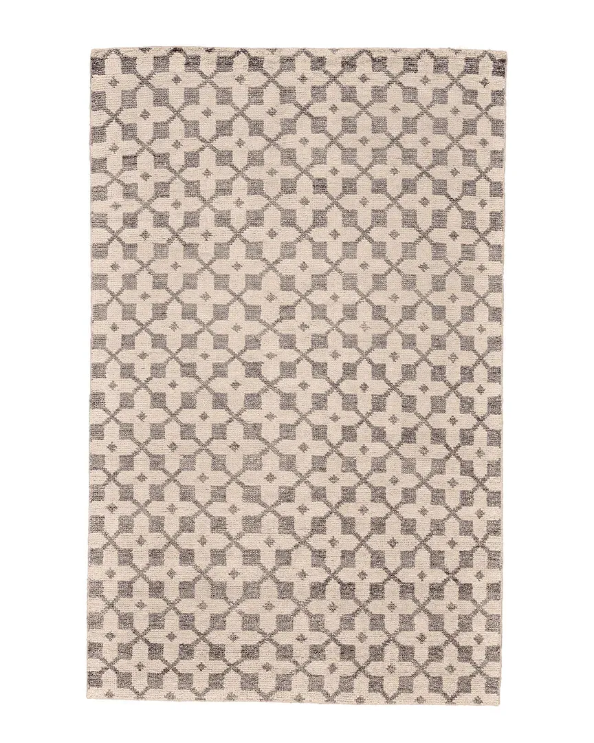 Parker Hand-Knotted Rug - Ivory, Viscose