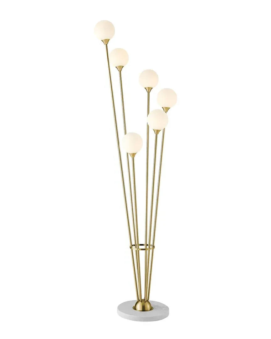 Anechdoche Floor Lamp - Gold, Metal
