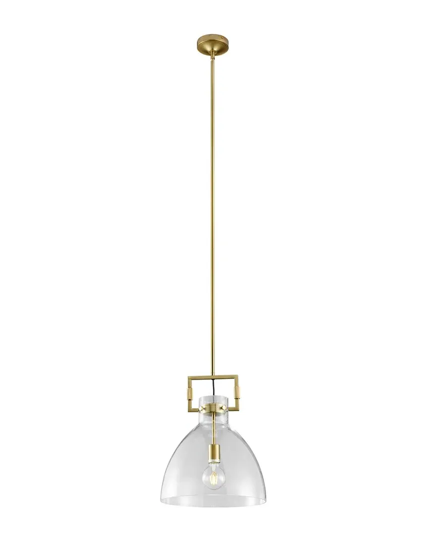 Cronus Bell-Shaped Pendant Light - Gold, Metal Acrylic