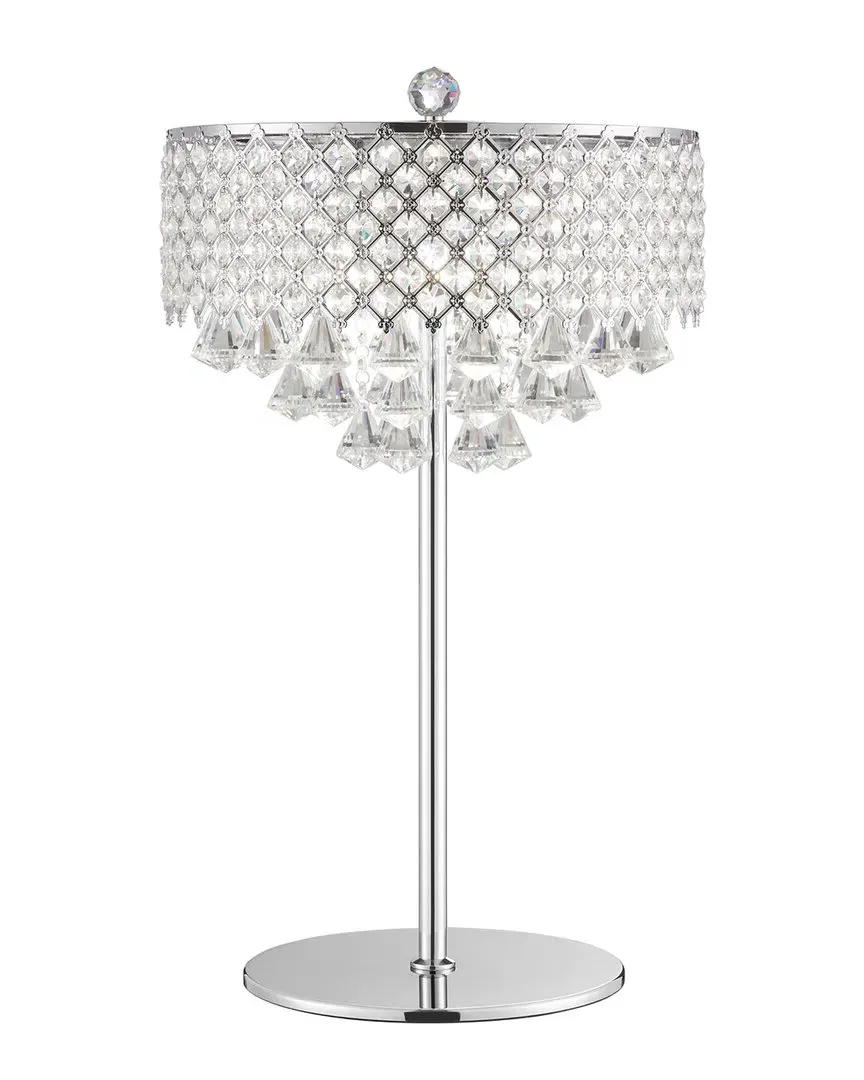 Décor Grand Table Lamp - Chrome