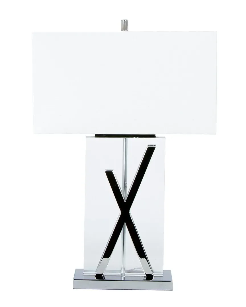 Décor X Table Lamp - Chrome