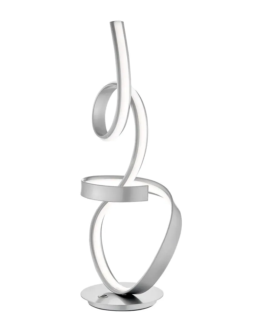 Amsterdam LED Table Lamp with Touch Dimmer - Silver, Aluminum image