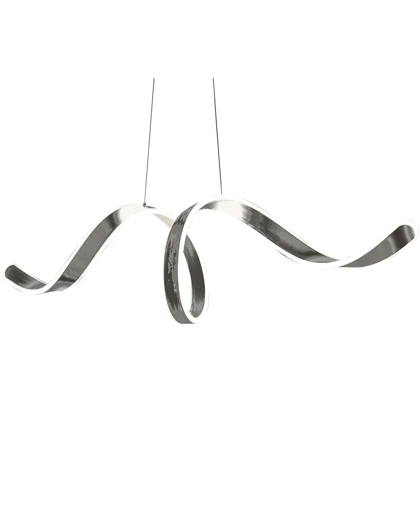 Copenhagen LED Chandelier - Chrome, Aluminum
