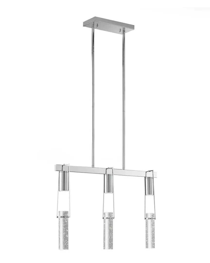Harmony 3 Light Chandelier - Chrome