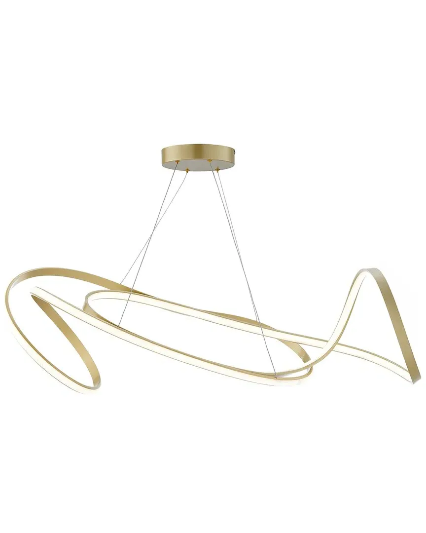 Moscow LED Chandelier - Gold, Aluminum