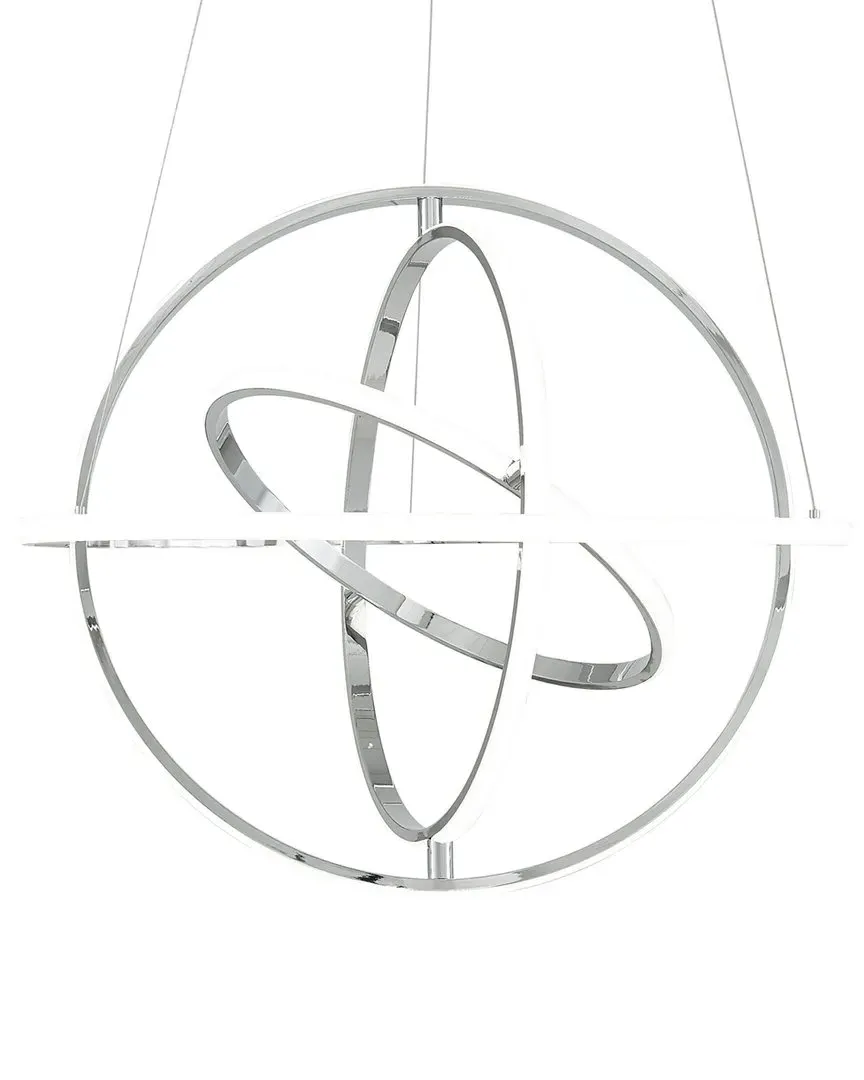 Oxford LED Adjustable Chandelier - Chrome, Aluminum