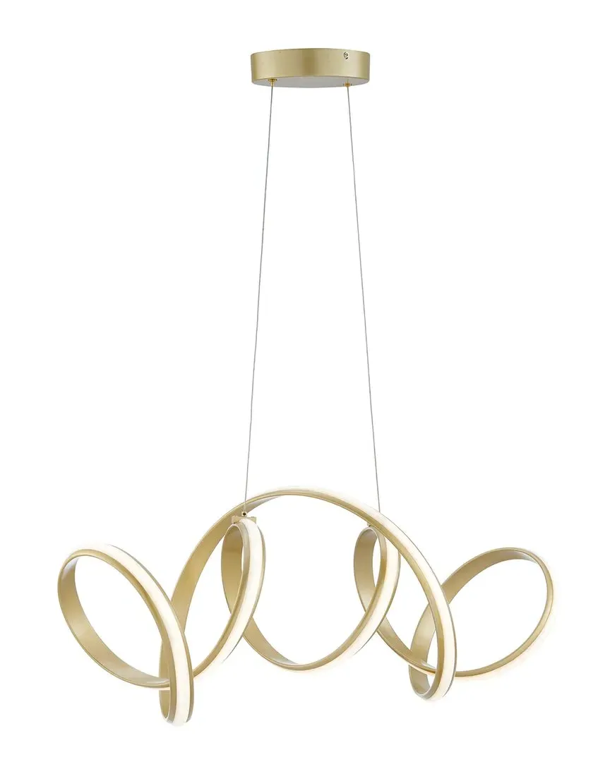 Seville LED Chandelier - Gold, Aluminum image