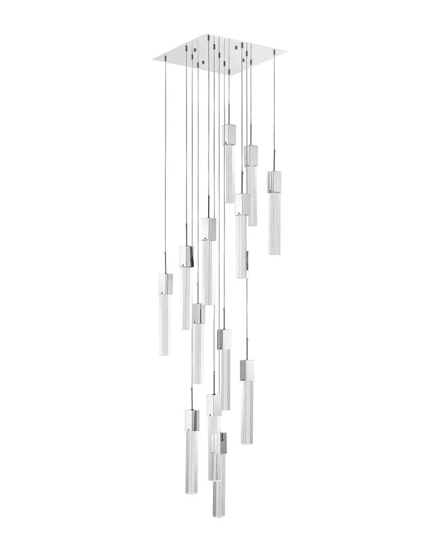 Sparkling Night Thirteen Light Chandelier - Chrome