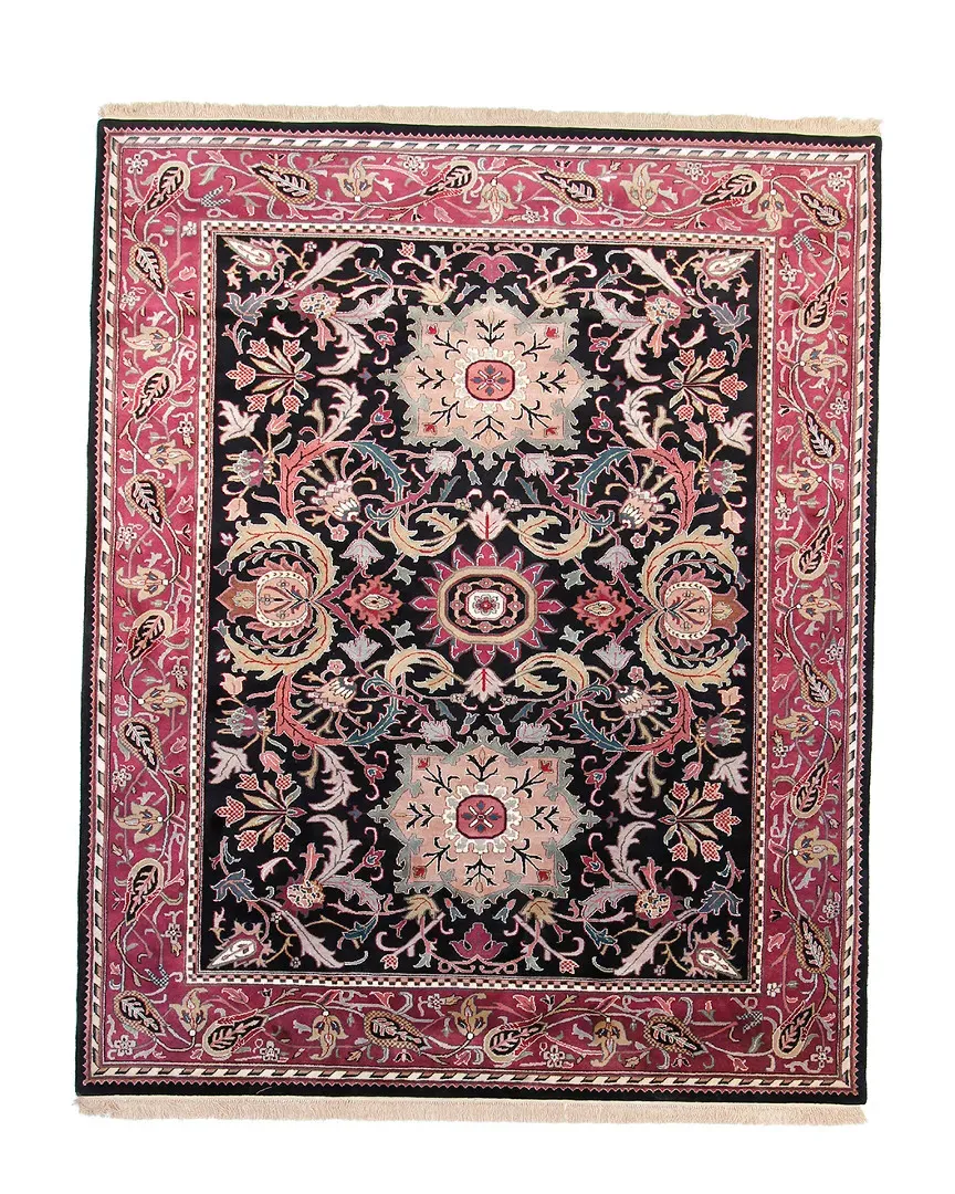 Agra Hand-Knotted Rug - Multi-Color, Wool