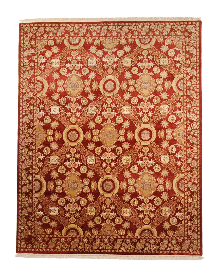 Agra Hand-Knotted Rug - Multi-Color, Wool