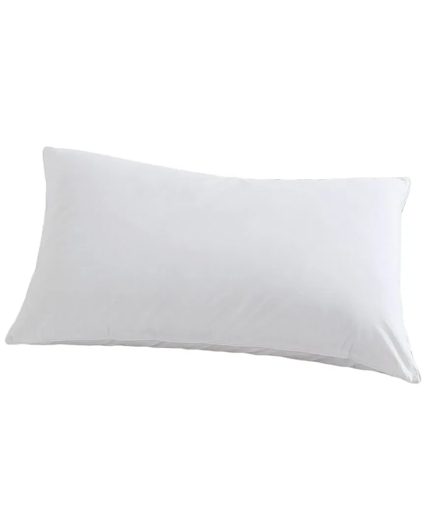 Down Surround Pillow with Wool Core - White image