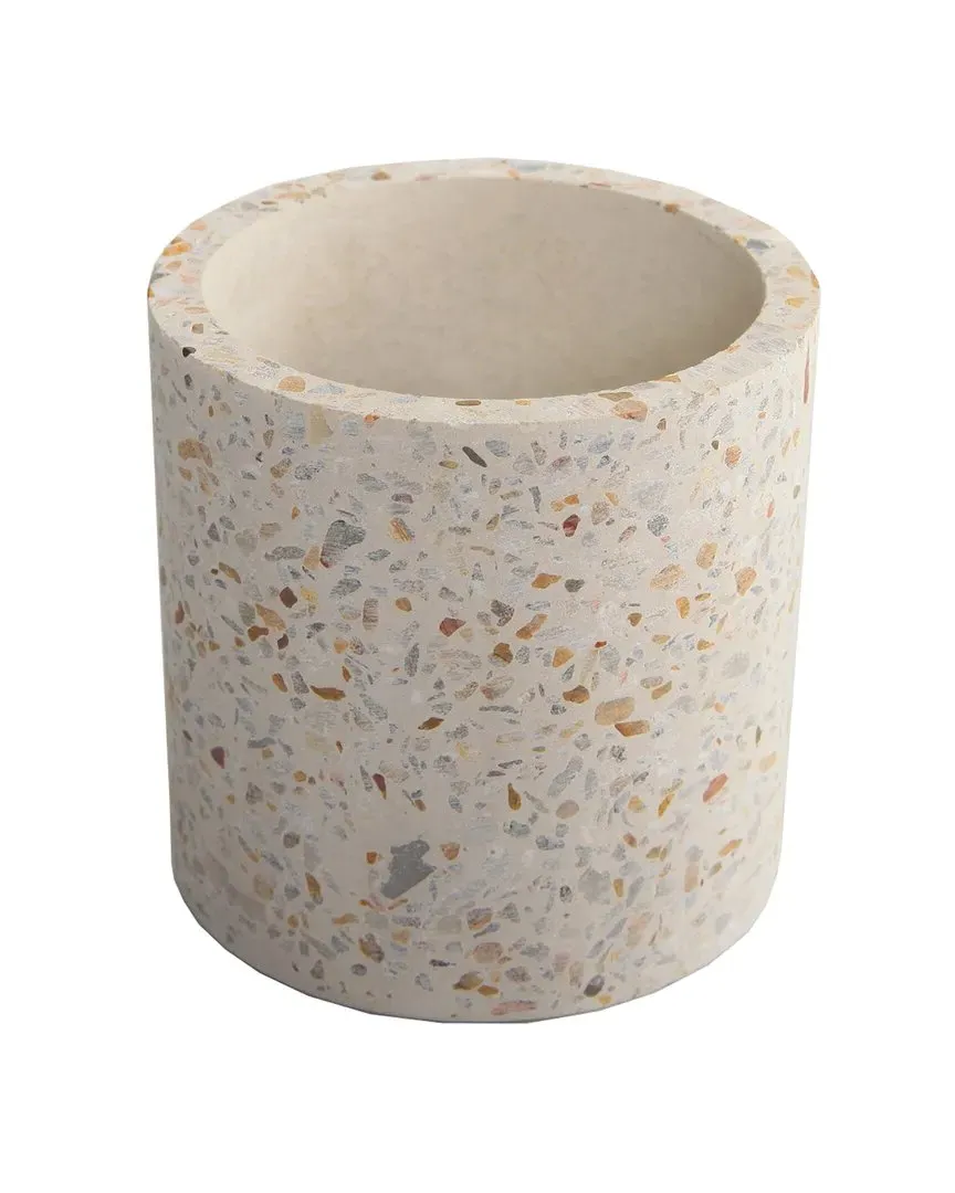 4in Terrazzo Plant Pot - Natural, Cement image
