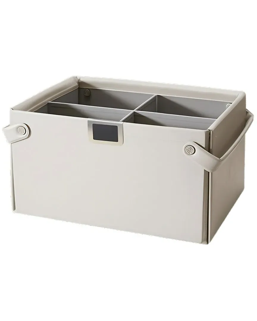 Rectangle Medium Storage Basket - Cream