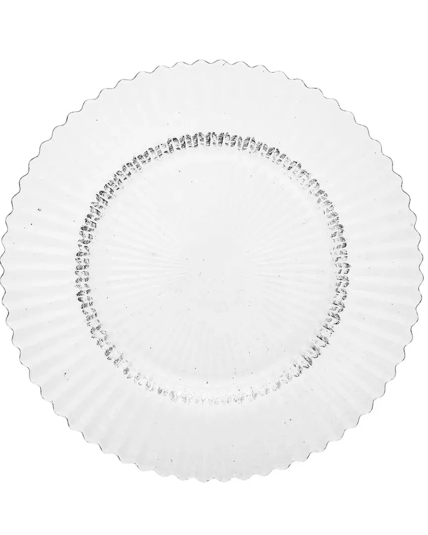Archie Clear Salad Plates Set of 4 - Glass image