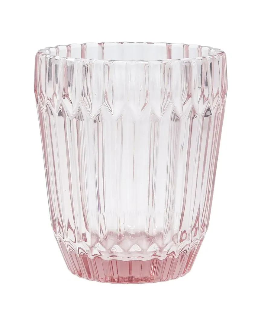 Archie DOF Glasses Set of 6 - Pink, Glass