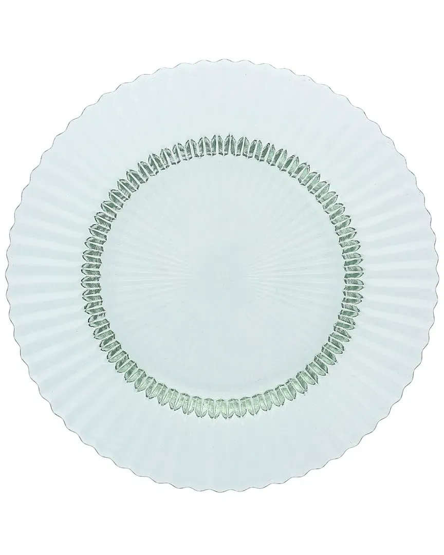 Archie Set of 4 Salad Plates - Verde Green, Glass