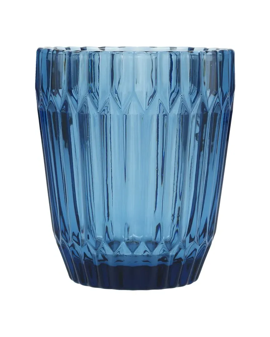 Archie Set of 6 Double Old Fashioned Glasses - Cornflower Blue image