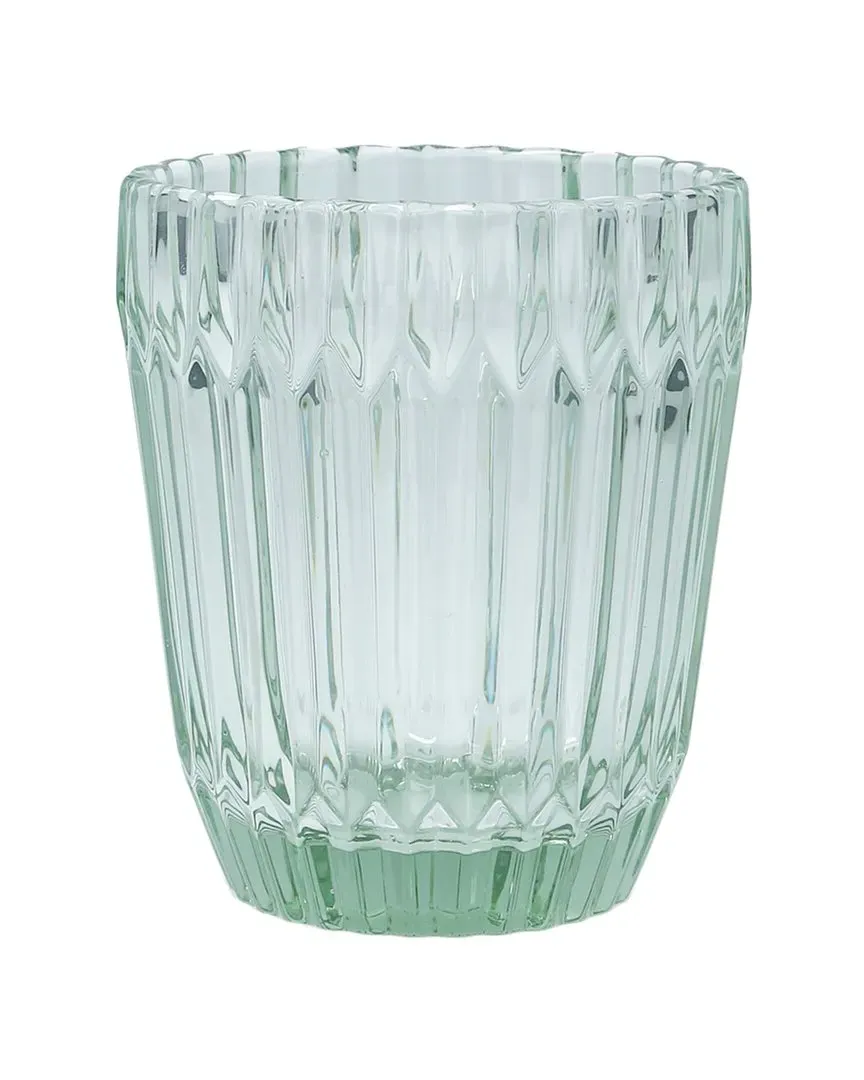 Archie Set of 6 Double Old Fashioned Glasses - Verde Green
