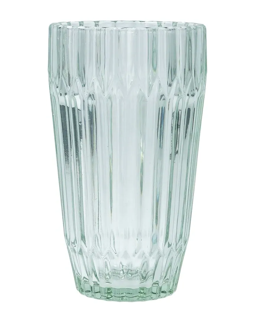 Archie Set of 6 Iced Beverage Glasses - Verde Green, Glass