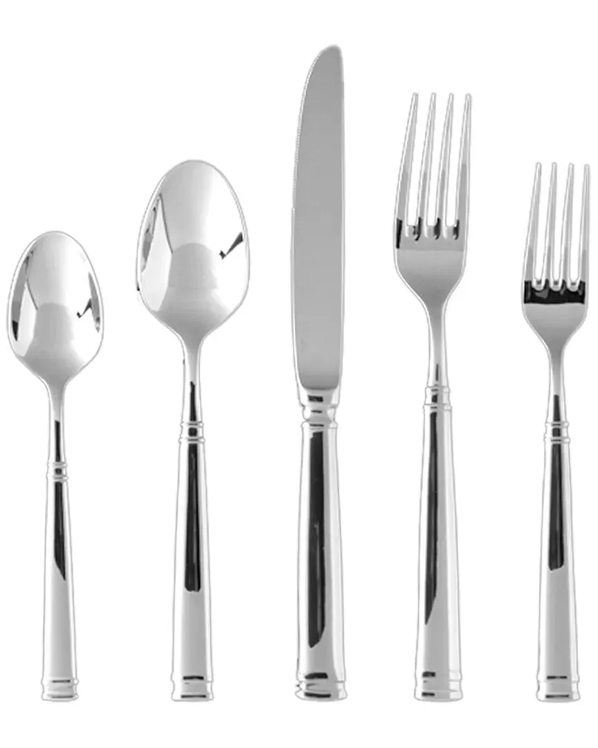 Bistro 20pc Flatware Set - Silver, Stainless Steel