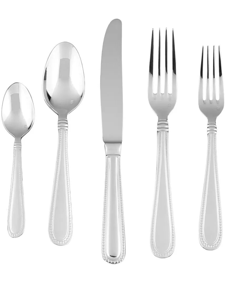 Caviar 5-Piece Flatware Set - Silver, Stainless Steel image