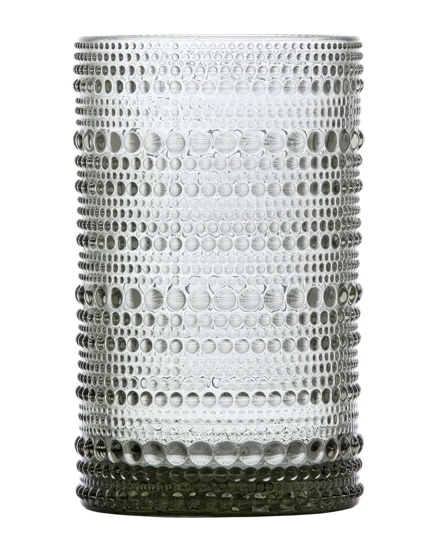 D&V Set of Six 13oz Iced Beverage Glasses - Smoke Gray