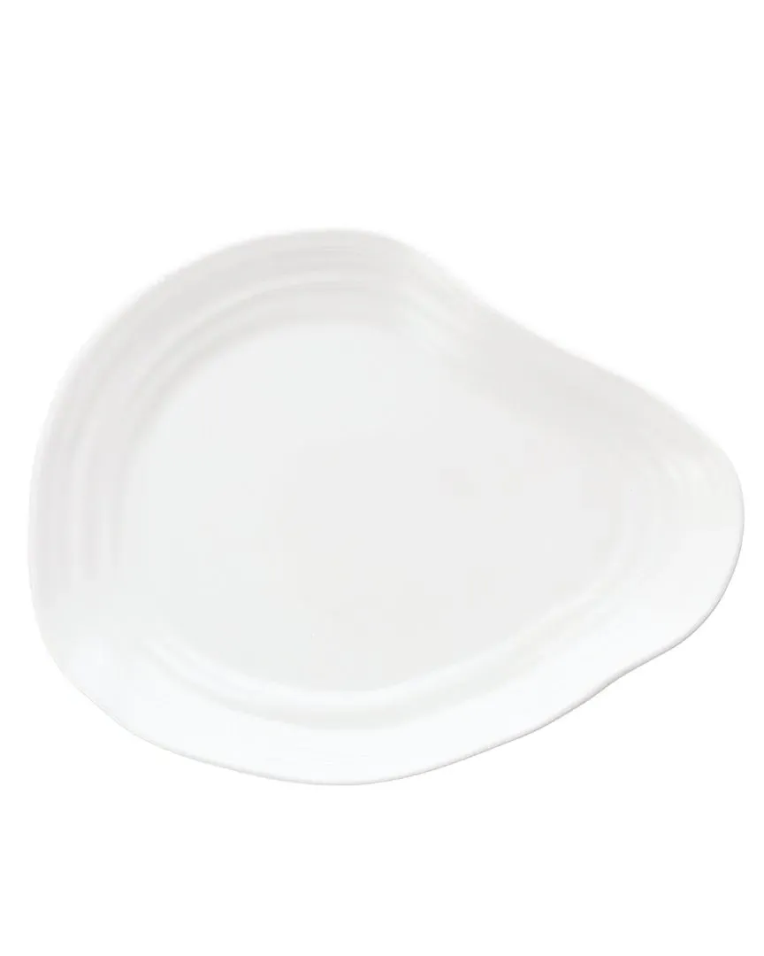 DVM Playa Blanca Plate - White, Melamine