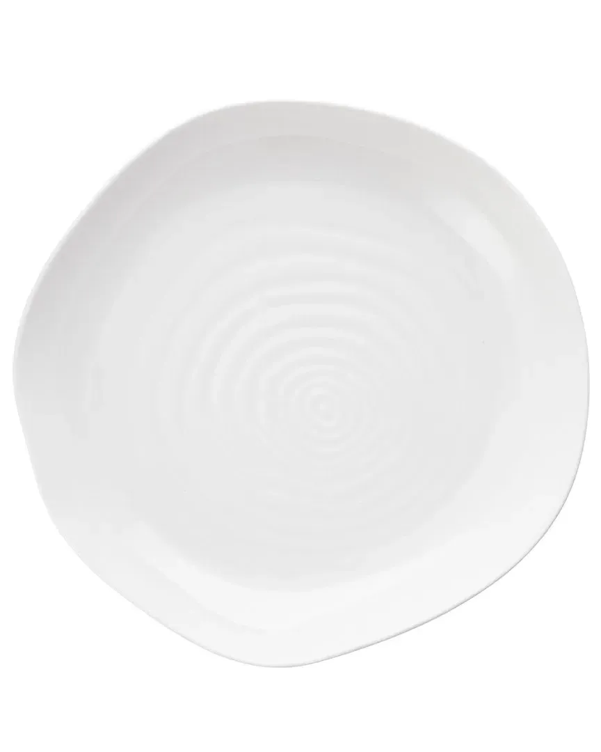 DVM Playa Blanca Shallow Bowl - White, Melamine