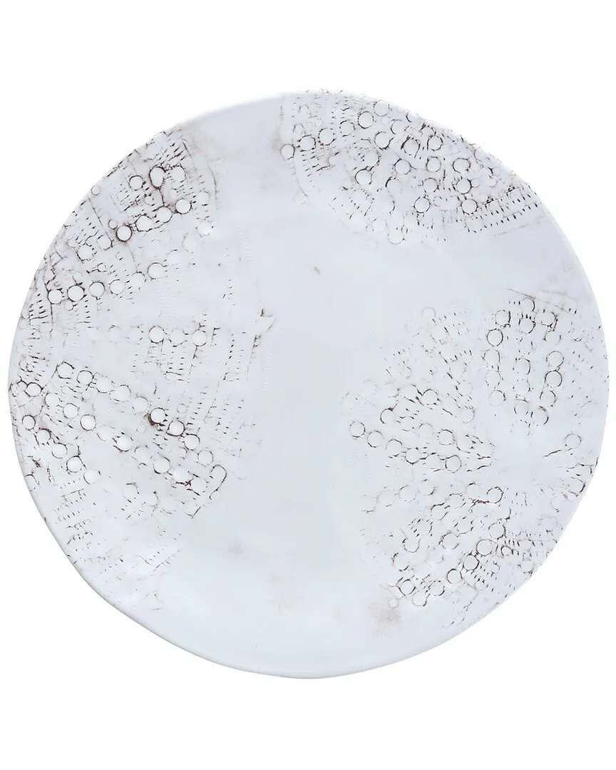 DVM Sanibel Dinner Plate - White, Porcelain