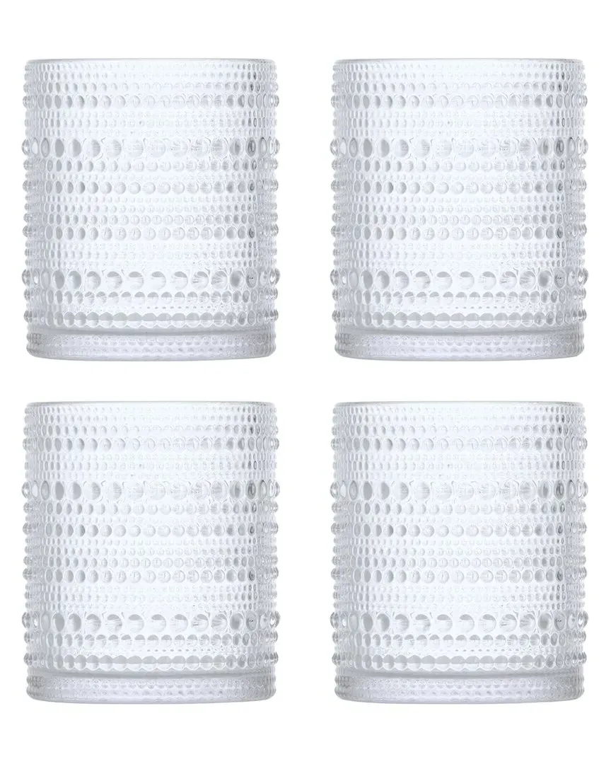 Jupiter 4pc Old Fashioned Glasses - Clear, Glass image