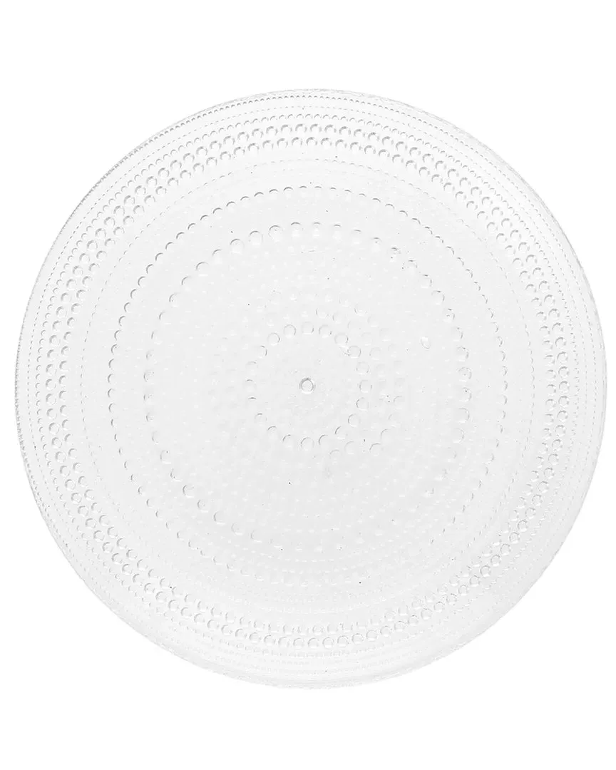 Jupiter Set of 4 Salad Plates - Clear Glass image