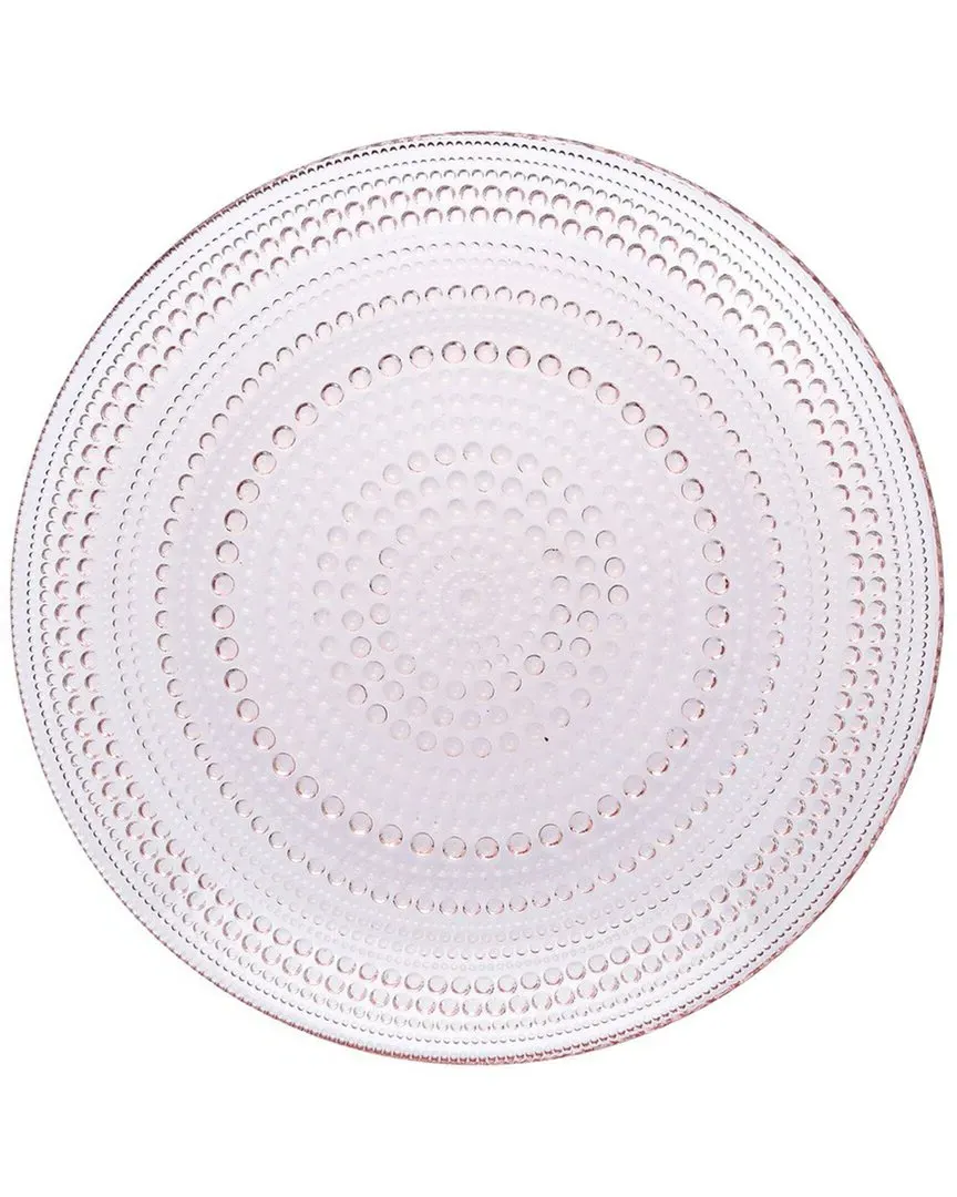 Jupiter Set of 4 Salad Plates - Pink, Glass image