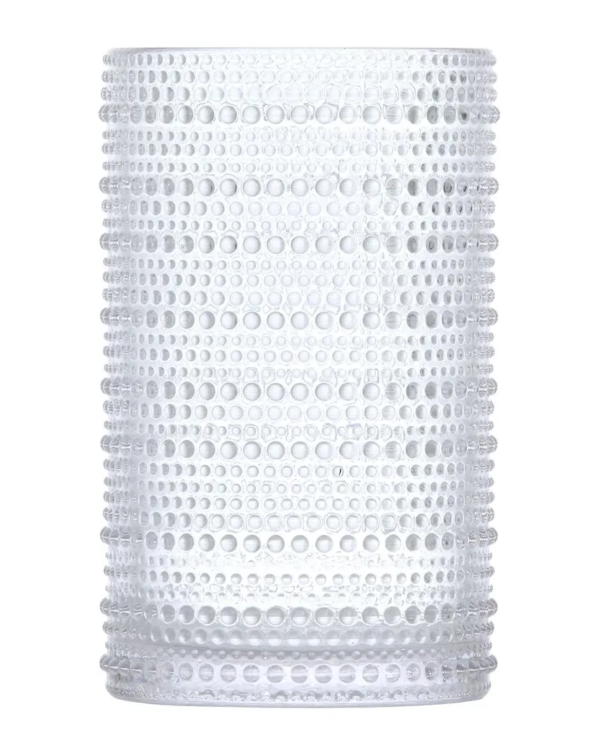 Jupiter Set of 6 Iced Beverage Glasses - Clear, Glass image