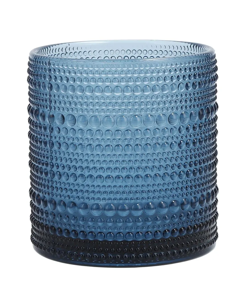 Jupiter Set of 6 Triple Old Fashioned Glasses - Blue, Glass image