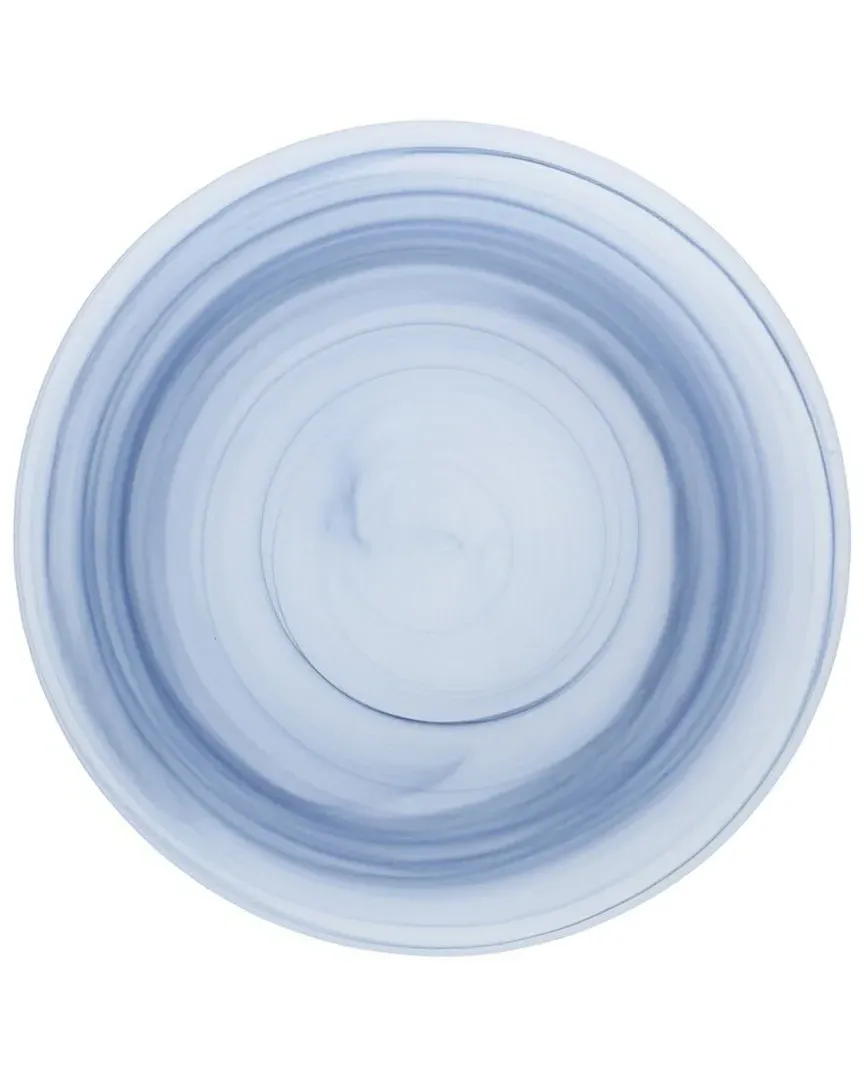 La Jolla Set of 4 Salad Plates - Blue, Glass