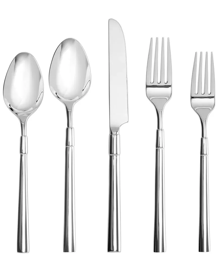 Lloyd 5pc Flatware Set - Silver, Stainless Steel image