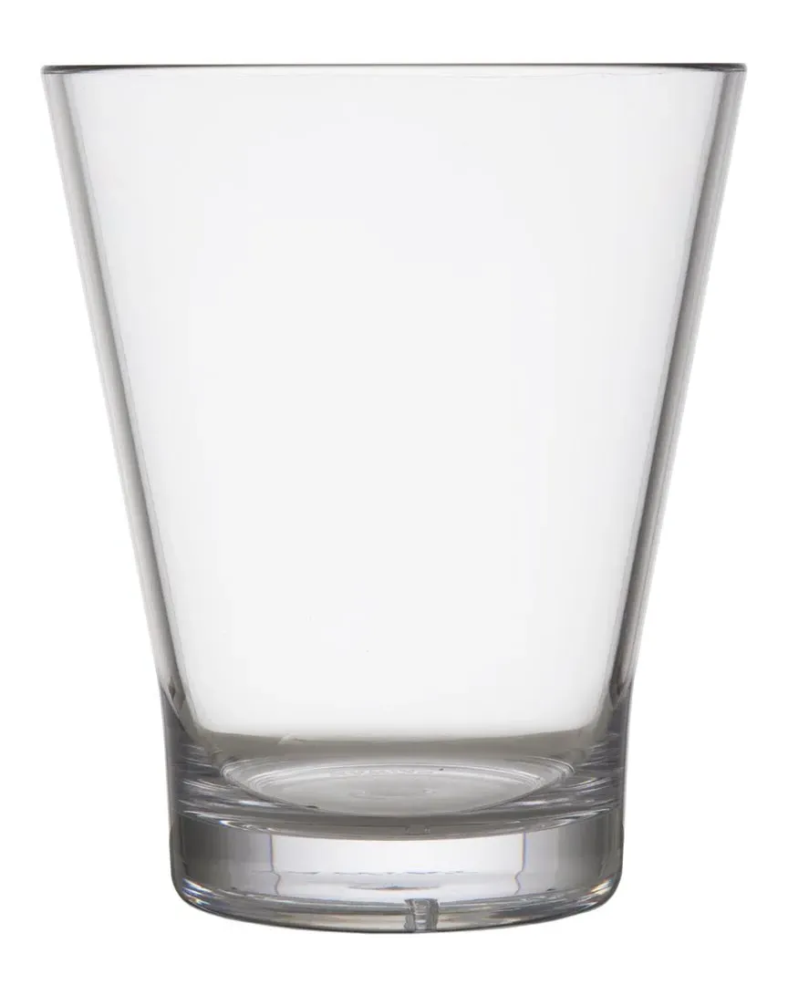 OutSide Set of 6 Juice Glasses - Clear, Copolyester