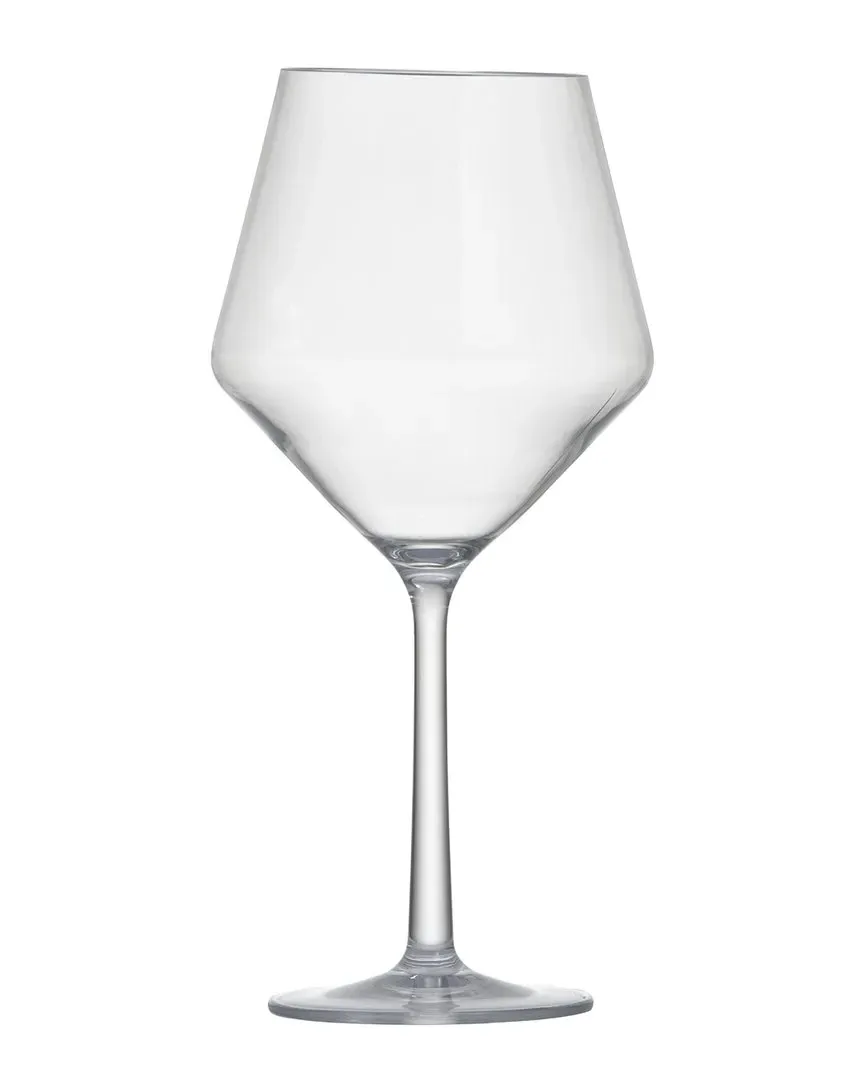 Sole Set of 6 Cabernet Glasses - Clear, Copolyester